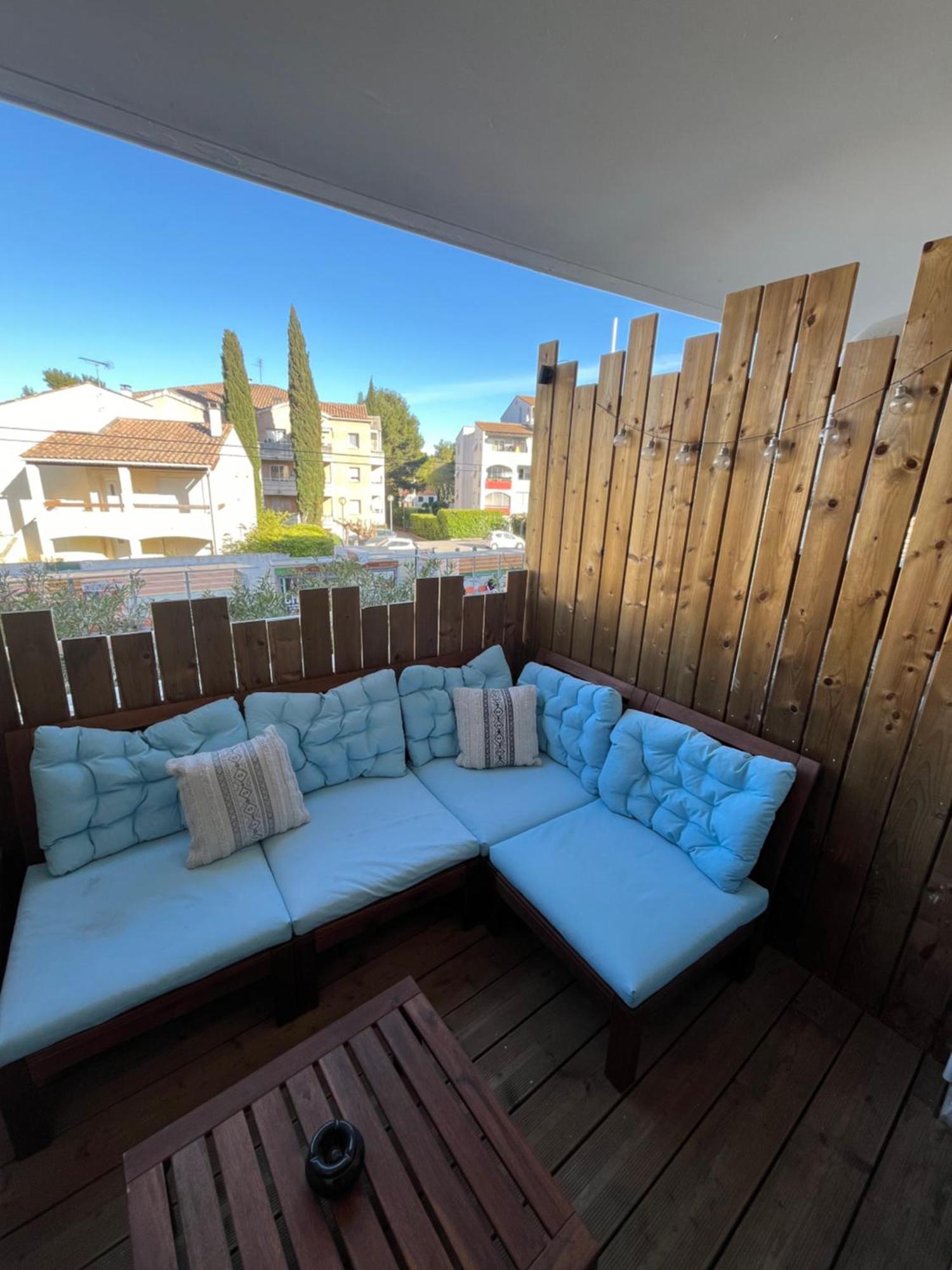 Joli T2/ Tram/ Clim/ Parking/ Wifi/ Piscine Apartman Montpellier Kültér fotó